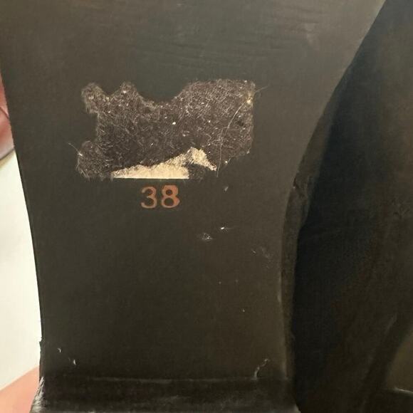 Dune London Women’s Pora Chelsea Pull On Suede Boots Black Size 38 (US 7.5-8) - Picture 10 of 10